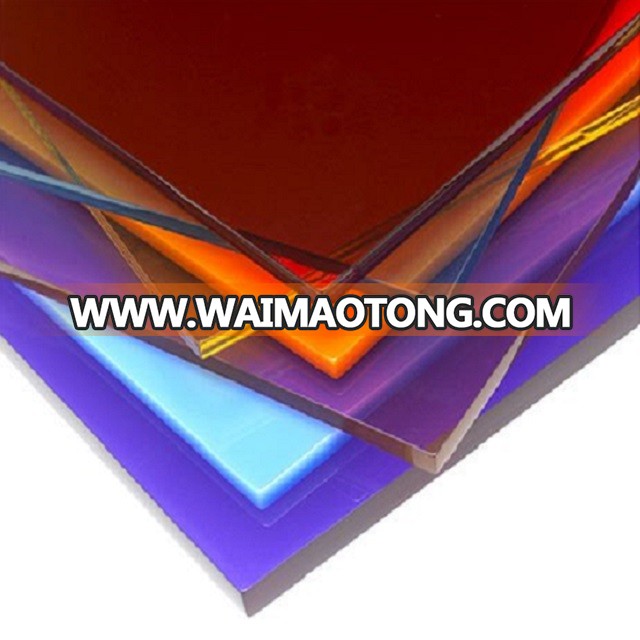 Cast Acrylic Color Perspex Plastic Sheet